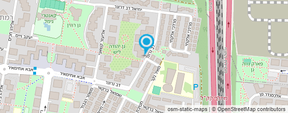 מפת הגעה אל נטע אבנר