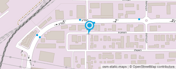 מפת הגעה אל א.פ. תעשיות אשדוד בע"מ