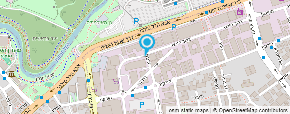 מפת הגעה אל המכון לאקולוגיה אנושית