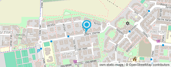 מפת הגעה אל אנג'י בנימין חלונות כהים