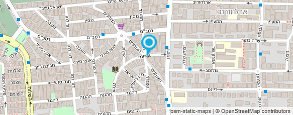 מפת הגעה אל צילה רייך - קוסמטיקה רפואית