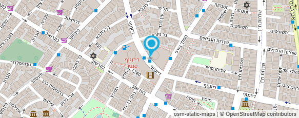 מפת הגעה אל ד"ר סנטר המרכז הרפואי לניתוחים פלסטיים בע"מ