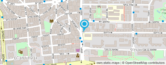 מפת הגעה אל אולפני גבע