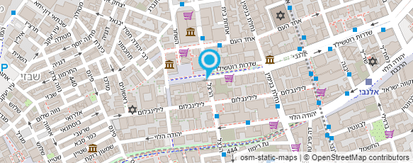 מפת הגעה אל עו"ד קידר (גלזן) אילנה