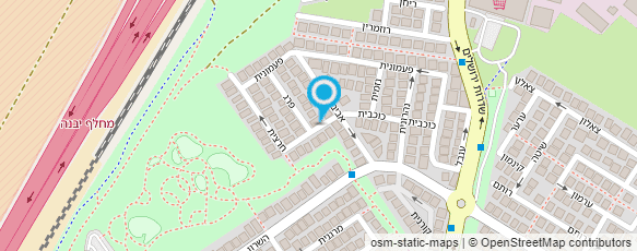 מפת הגעה אל אברהמוף אמנון