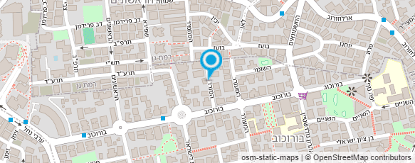 מפת הגעה אל א רוזנפלד אדריכלים