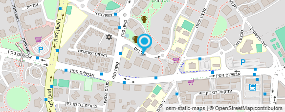 מפת הגעה אל עדנה סטיר - פסיכולוגית