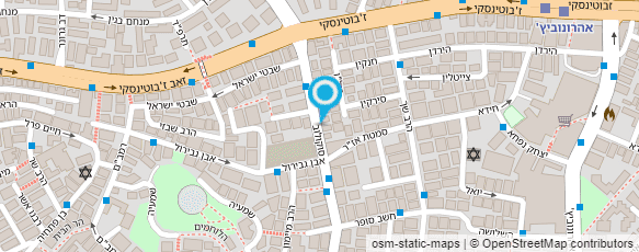 מפת הגעה אל אב - גבאי יוסף