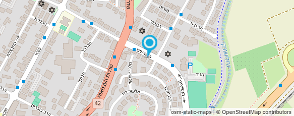 מפת הגעה אל שרעבי הרב עתניאל והדסי