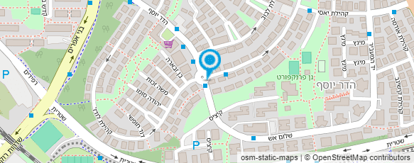 מפת הגעה אל צח-עיצוב