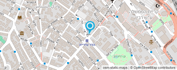 מפת הגעה אל ההסתדרות החדשה במרחב חיפה