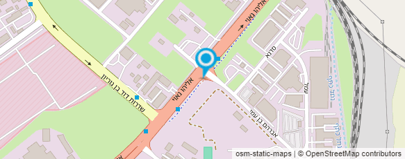 מפת הגעה אל בן עמי מוסכי השרות