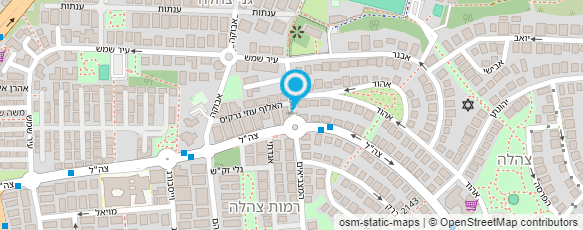 מפת הגעה אל עו"ד פרנקל אורית