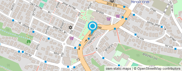 מפת הגעה אל ד"ר שמפנייר אברהם