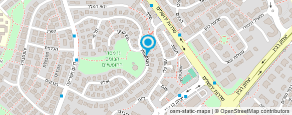 מפת הגעה אל המרכז לדודי שמש