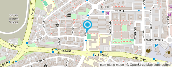 מפת הגעה אל ב. גבריאלי שמאים בע"מ