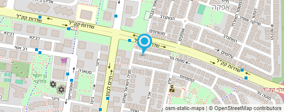 מפת הגעה אל עוזיאל בתיה מפת הגעה אל עוזיאל בתיה