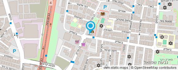 מפת הגעה אל "הגבעה"