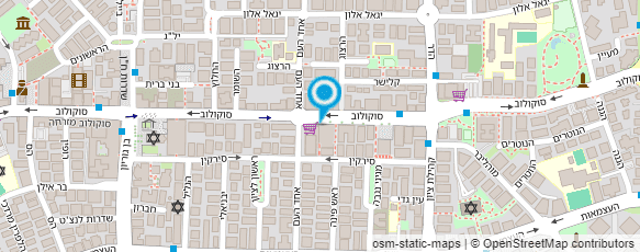 מפת הגעה אל ספריה עירונית ראשית