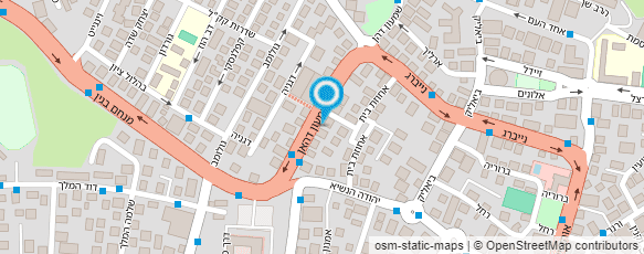 מפת הגעה אל לוי בני