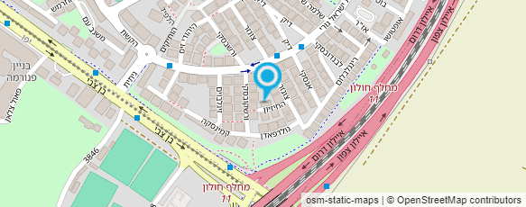 מפת הגעה אל קרית שלום