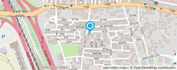 מפת הגעה אל א.ד הפקות מפת הגעה אל א.ד הפקות