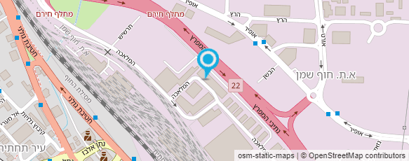 מפת הגעה אל חדד הנדסת לוחות חשמל בע"מ