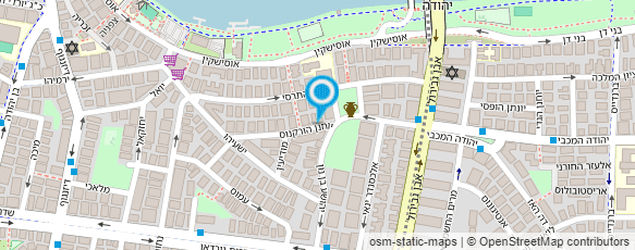 מפת הגעה אל שמעוני בי"ס לנהיגה