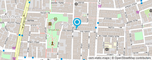 מפת הגעה אל כץ אסתי- פיתוח קול