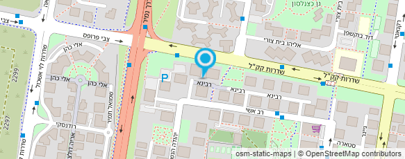 מפת הגעה אל ען"ד גלזר נטע