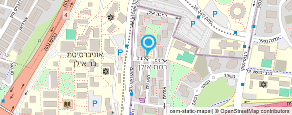 מפת הגעה אל כץ-פז רוברטה