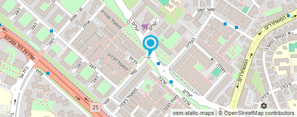 מפת הגעה אל מכבסת מיקי