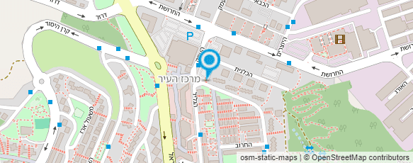 מפת הגעה אל מוניות כרמיאל