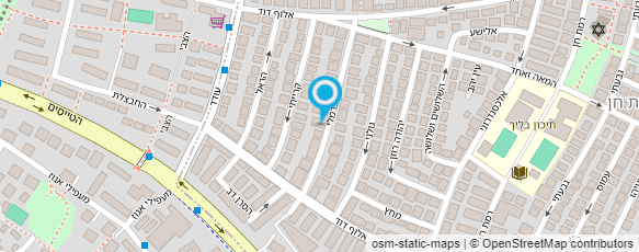 מפת הגעה אל בן אשר רות