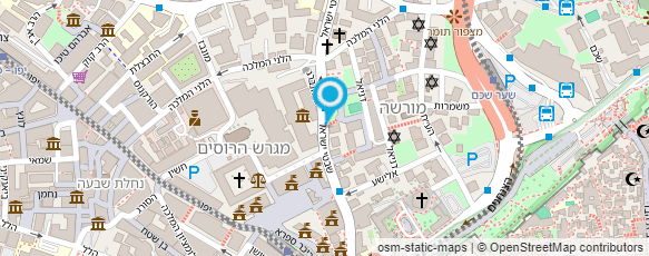 מפת הגעה אל סטודיו לאמנות - חיה ויזל