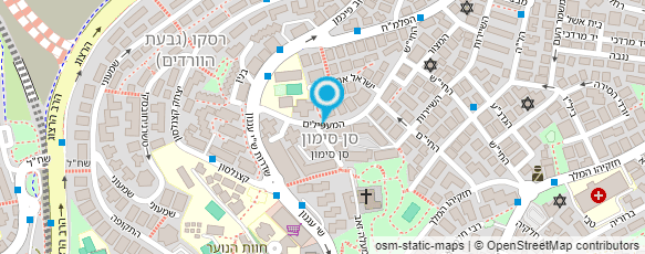 מפת הגעה אל ד"ר פנחס קופר