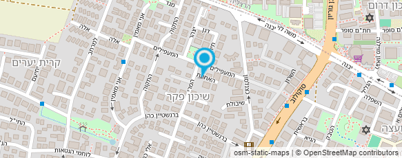 מפת הגעה אל ד"ר קליר רבין