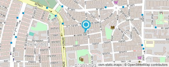 מפת הגעה אל ד"ר תרצה שמיר