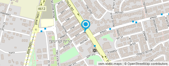 מפת הגעה אל שחר רזי- פסיכולוגית