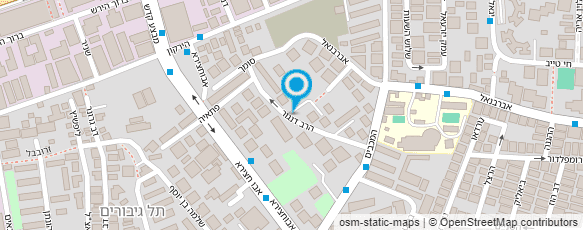 מפת הגעה אל ד"ר קורצמן מיכאל