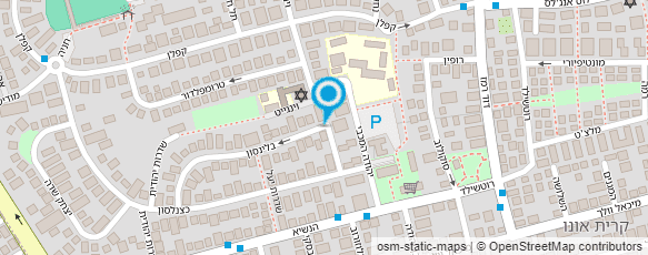 מפת הגעה אל קידר אדריכלים