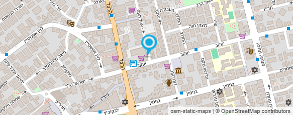 מפת הגעה אל ד"ר ברוך אמינוב