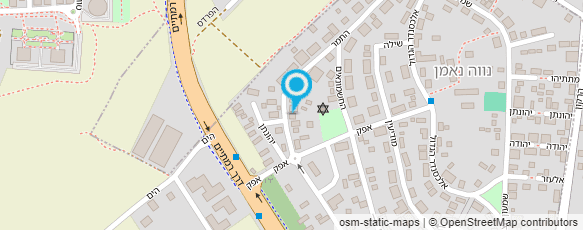 מפת הגעה אל זוהר הלל - פיתוח סביבתי מפת הגעה אל זוהר הלל - פיתוח סביבתי