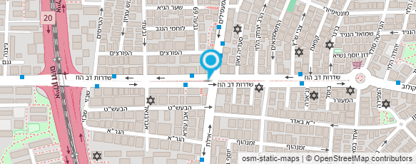 מפת הגעה אל מספרת מאיר כהן