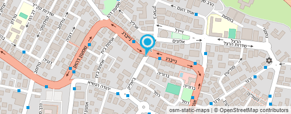 מפת הגעה אל תווך התקווה