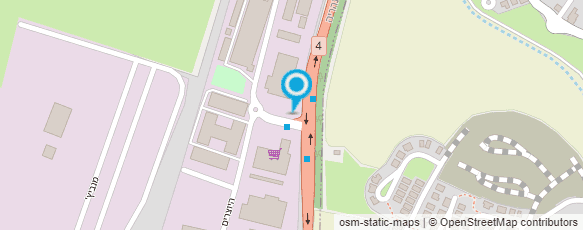 מפת הגעה אל המשחיז נהריה בע"מ