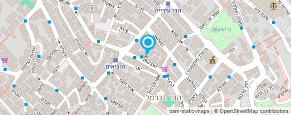 מפת הגעה אל תכשיטי "ביג-בן" שעונים ותכשיטים