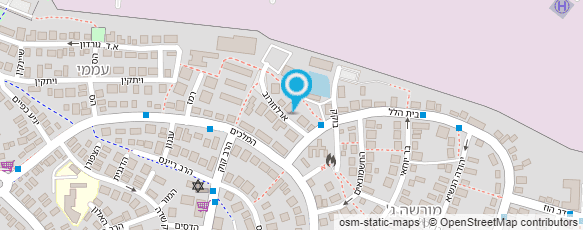 מפת הגעה אל המרכזים הקהילתיים