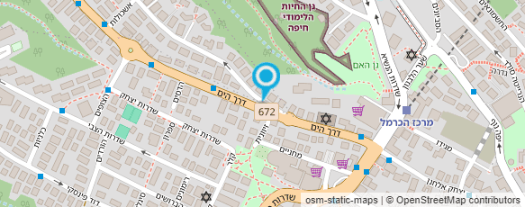 מפת הגעה אל ד"ר בן-שושן רוברט