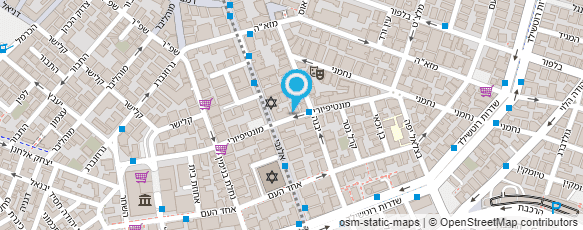 מפת הגעה אל רוזנברג אבירם אדריכלים